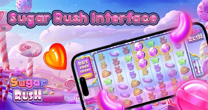 Sugar Rush Slot Interface