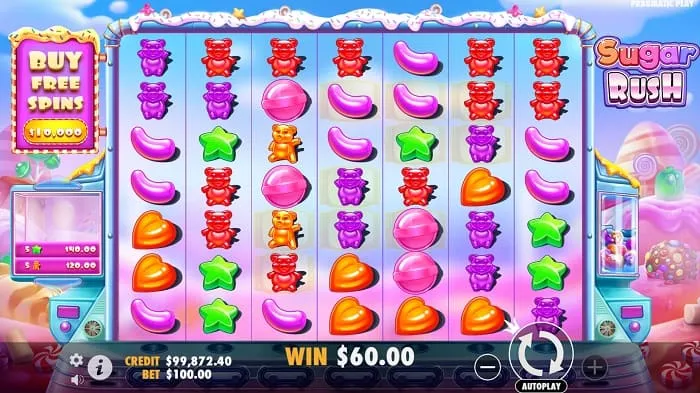 Sugar Rush Slot Game 1