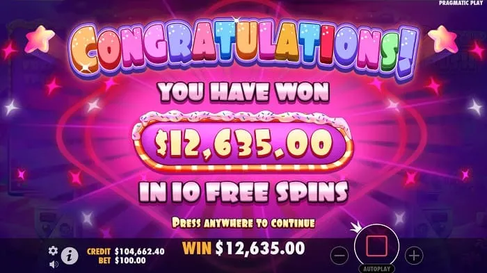 Sugar Rush Slot Machine