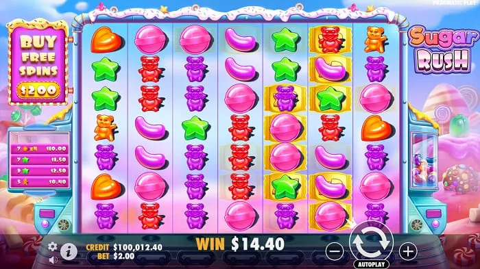 Sugar Rush Slot Game 2