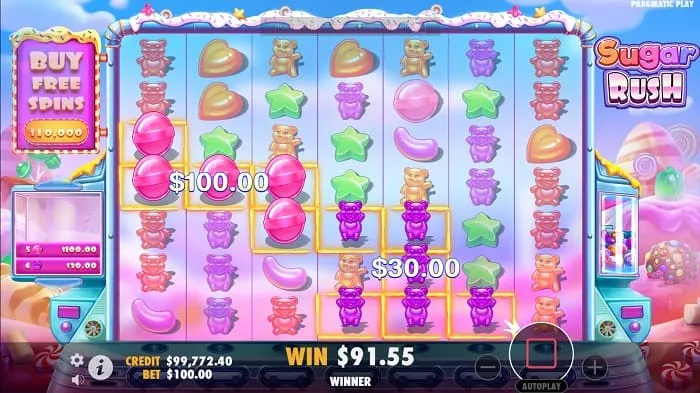 Sugar Rush Slot Game 3