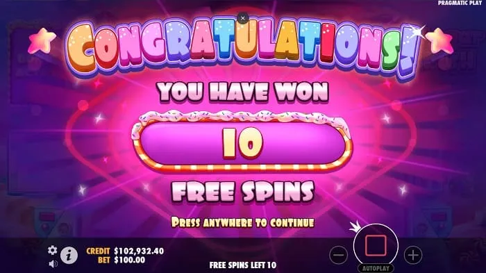 Sugar Rush Spins
